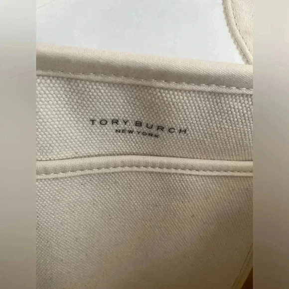 TORY BURCH Mercer Street Canvas Tote Bag Large Limited Edition NWOT - Picture 9 of 10